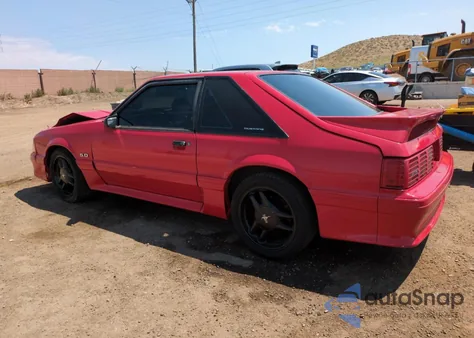 1991 Ford Mustang Gt from USA, damaged, VIN 1FACP42E9MF137567